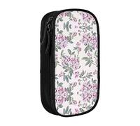 XTUAG Dusky Rose Large Capacity Double Layer Student Pen Caseback To School Supplies Forteen