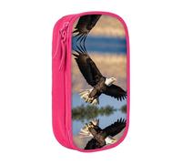 XTUAG Flying Eagle Large Capacity Double Layer Student Pen Caseback To School Supplies Forteen