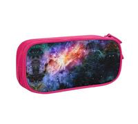 XTUAG Galaxy In The Universe Large Capacity Double Layer Student Pen Caseback To School Supplies Forteen
