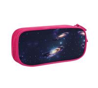 XTUAG Galaxy In The Universe Large Capacity Double Layer Student Pen Caseback To School Supplies Forteen