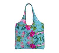 XTUAG Heaps Of Orange Monarch Butterflies Canvas Bag Bag Handbag Eco-Friendly Reusable Groceryshopping Bags For Women Girls, Hello Hawaii, One Size