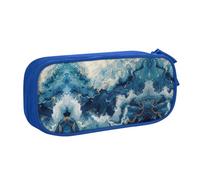 XTUAG Within The Tides Large Capacity Double Layer Student Pen Caseback To School Supplies Forteen