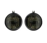 Xtufxkch Front Fog Light Lamp For Chrysler For Sebring 2007-2009 Fog Lamp Front Bumper Anti Light 4805857AA 4805857AB(Pair Black)