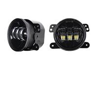 Xtufxkch Front Fog Light Lamp For Dodge For Journey 2009-2013 4Inch Led Fog Lights 30W Yellow White Halo Ring DRL Lamp(2PCS No Halo)