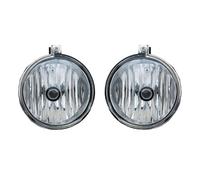 Xtufxkch Front Fog Light Lamp For Jeep For Compass 2007-2009 Fog Lamp Front Bumper Anti Light 4805857AA 4805857AB(Pair White)