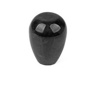 Xtufxkch Gear Stick Knob Universal Oval Sphere Carbon Fiber Manual Gear Shift Knob with 3 Adapter for Most Car Decorations Classic(WGZ-ED)