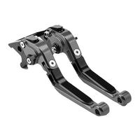 Xtufxkch Motorcycle Brake Clutch Levers for Bajaj for Pulsar 200 NS/200 RS/200 A Folding Extendable CNC Moto Adjustable Clutch Brake Levers Handbar End Grips(N)