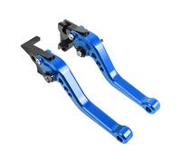 Xtufxkch Motorcycle Brake Clutch Levers for CRF 1100 2017-2023 Brake Clutch Levers Motorcycle Short&Long Handles Lever(Short Blue)