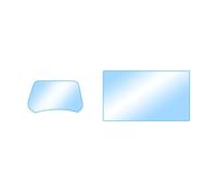 Xtufxkch Navigation Screen Protector For BYD For Dolphin 2023-2025 12.8 Inch Navigation And 5 Instrument Screen Protector HD Tempered Glass Film(10.1 inch Set)