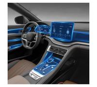 Xtufxkch Navigation Screen Protector For BYD For Song Plus For DMI EV 2021-2022 Center Console Navigation Instrument Screen Transparent Tpu Protective Film Car Interior(15.6 full set)