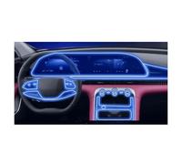 Xtufxkch Navigation Screen Protector For OMODA 9 For SHS 2024-2026 PPF Protection Film Car Transparent TPU LCD GPS Navigation Gear Panel Center Console Accessories(Left Hand Drive)