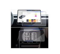 Xtufxkch Navigation Screen Protector For Tesla For Model 3 For Highland 2024 For Y For Juniper 2025 Screen Protective Tempered Glass Film Rear Center Control(HD Center and Rear)