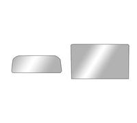 Xtufxkch Navigation Screen Protector For VW For Golf 8.5 For Tiguan 3 For Passat B9 ID. For Cupra For Formentor For Born 24-26 12.9Inch GPS Car Navigation Screen Protector(Set)