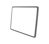 Xtufxkch Screen Protective Film For Tesla For Highland For Tesla For Model 3 Y Screen Protector Silicone Frame Display Central Control Accessories(GRAY)