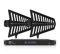 XTUGA GA816 UHF Wireless Antenna Distribution System with Paddle, 360°Active Omnidirectional Super Signal,Long Range 2600ft,for Stage Performance,Wedding, Outdoor Broadcasting