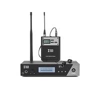XTUGA IEM1100 UHF Single Channel in Ear Monitor System Selectable Frequency Wireless Professional in-Ear Monitor System Ideal for Stage, Studio, Exhibit, Lecture, Speech