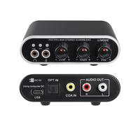 XTUGA PH3 Gaming DAC Headphone Amplifier Stereo Mini Portable Sound Card Audio Converter USB Type C to RCA Fit for PC/PS4/PS5/MAC