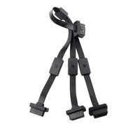 XTUJGJKV 16 Pin 1 Male to 3 Female OBD2 Extension Cable Adapter Connector, OBD2 Splitter Adapter with ON/OFF Switch, ABS Material for All OBD2 Protocols, 45cm Cable Length