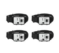 XTUJGJKV 4PCS Scour Counter Watches, Manual Stroke Counter Watch, Portable Golf Score Keeper with Resettable Button, Wrist Watch Shape Stroke Keepers for Golfers, Plastic Lightweight Design