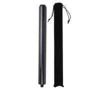 XTUJGJKV Billiard Pool Cue Extension 12 Inch, Carbon Fiber Pool Cue Extender Stick, Billiard Accessory with Rear Plug for Lengthening and Weight Gaining, Enhanced Balance and Stability