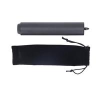 XTUJGJKV Billiard Pool Cue Extension, 6 Inch Aluminum Alloy Snooker Pool Cue Extender Stick, Professional Billiard Accessories with Rear Plug for Lengthening and Weight Gaining, Perfect for