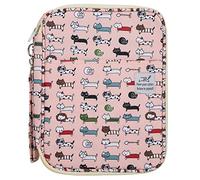 XTUJGJKV Colored Pencil Storage Bag, Art Pencil Case Organizer, Double Layer Sketch Painting Pencil Bag with Zipper, Nylon Material for Children Students Artists, Large Capacity (Persian cat)