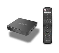 XTV SE2 Lite Android TV Box - 4K Ultra HD, AV1, Amlogic S905W2, 2GB RAM, 8GB eMMC, Dual 2.4/5GHz WiFi, 100M LAN, UK Plug