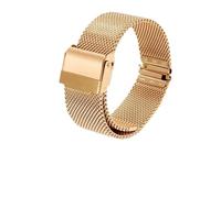 XTVKFWJAB 18mm 20mm Metal Stainless Steel Watch Band Strap Compatible With DW Tissot Longines Watch Series Sport Milanese Loop Mesh Watchband Bracelet(Gold,22mm)