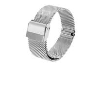 XTVKFWJAB 18mm 20mm Metal Stainless Steel Watch Band Strap Compatible With DW Tissot Longines Watch Series Sport Milanese Loop Mesh Watchband Bracelet(Silvery,20mm)