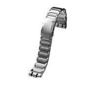 XTVKFWJAB 22mm Double Notched Precision Steel Bracelet Compatible With Tissot Racing MotoGP Sport Series T115.417 Modified Watch Strap Men's wristband(Silver)