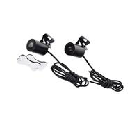 XTVKFWJAB 2PCS Universal Motorcycle Projection Car Angel Wings Welcome Light Shadow Bulb Atmosphere Lamp Car LED Door Warning Light
