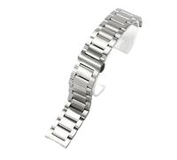 XTVKFWJAB 316L Solid Stainless Steel Watch Band Compatible With Casio Belt EFR-303L EQB-501 EFS-S500/S510 Men's Metal Strap(GD-01(MS)-Steel,20mm)