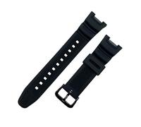 XTVKFWJAB Black Silicone Rubber Watchband Compatible With Casio G-Shock SGW-100 SGW-200 Men Women Sport Waterproof Replace Watch Strap Band Bracelet(Black buckle)