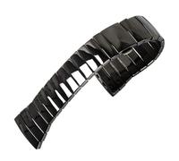 XTVKFWJAB Ceramic Watch Strap Compatible With Rado Series Watchband Black Bracelet Women Men 17mm 29mm 26mm Accessories(17mm)