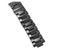 XTVKFWJAB Compatible With Armani AR1421 AR1424 Ceramic Watch Strap With A Raised Width Of 22.5 * 11mm Band Men Bracelet(Black)