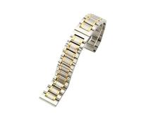 XTVKFWJAB Compatible With Armani Watch Band Ar5919/5920/5905/5906/5890 Steel Belt Men Women Strap 2023mm(GD-05-Steel golden,24mm)