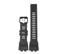 XTVKFWJAB Compatible With CASIO 5554 G-SHOCK White Resin Strap Men's GBA-800-7/GBD-800 3464 Watch Repair And Replacement Parts Black Blue Army Green(Black)