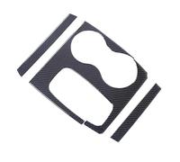 XTVKFWJAB Compatible with Honda Pilot 2016-2022 Soft Carbon Fiber Car Gear Cup Decorative Frame Cover Interior Car Accessories(Mechanical Gear Knob)(Carbon Fiber)