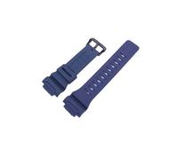 XTVKFWJAB Men's Resin Watch Band Compatible Compatible With Casio AQ-S810W WC5208 AEQ-110W W-735H Strap Women Rubber Wristband Accessories 18mm(Dark blue)