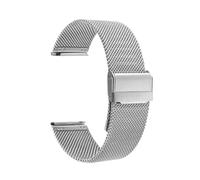 XTVKFWJAB Mesh Watch Band Stainless Steel Milanese Loop Strap Compatible With DW Watchband Quick Release Bracelet(Silver,18mm)