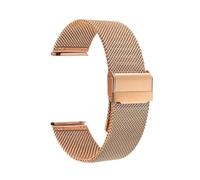 XTVKFWJAB Mesh Watch Band Stainless Steel Milanese Loop Strap Compatible With DW Watchband Quick Release Bracelet(Rose Gold,20mm)