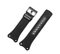 XTVKFWJAB Nylon Watch Strap With Special Curved Shape Compatible With CK K4B381B6/K4B381B3 Manufacturer In Stock 30mm(Black-Black-K2)