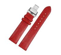 XTVKFWJAB Pearl Fish Strap Is Applicable Compatible With Huawei TISSOT Omega Mido Men's And Women's Devil Watchband Accessories 20mm 22mm 16mm(Red SK,20mm)