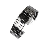 XTVKFWJAB Premium-Grade Ceramic WatchBand Replacement Compatible With Rado DIAMASTER Series Black Watch Chain Men's 27mm 35mm Watch Strap(35mm)
