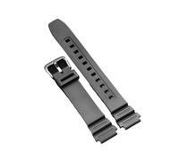 XTVKFWJAB Silicone Strap 18mm Compatible With Casio W218H SGW-300/400 MRW-200 AE-1200WH Rubber Waterproof Bracelet Universal Soft Comfortable Band(Grey)