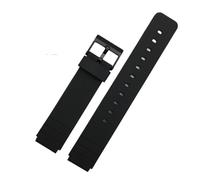 XTVKFWJAB Silicone Watch Strap Compatible With Casio 1330 MQ-24 MQ-58 Mw59 Raised Mouth Internet Celebrity Small Black Rubber Band 16mm