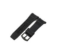 XTVKFWJAB Silicone Watch Strap Compatible With IWC Iw376505 Iw323601 Engineer Waterproof Sweat-Proof Concave Male Rubber Watchband Accessories 30 * 16mm(Black-Black-K2)
