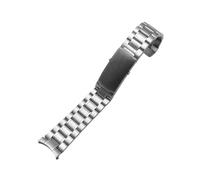 XTVKFWJAB Solid Stainless Steel Watch Strap Compatible With Omega Band Seahorse Super Series Men's Bracelet 18mm 20mm 22mm(5 strains steel,20mm)