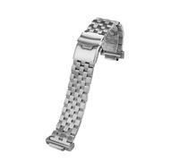 XTVKFWJAB Stainless steel wristband Compatible With G-SHOCK Casio small steel cannon GM-110/GM-700/GM-6900 modified steel strap stainless steel belt(76 sivler)