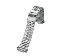 XTVKFWJAB Stainless steel wristband Compatible With G-SHOCK Casio small steel cannon GM-110/GM-700/GM-6900 modified steel strap stainless steel belt(95 silver)